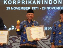 Jaksa Agung Prof. ST Burhanuddin Meraih Life Achievement Award dari Dewan Pengurus KORPRI