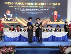 Pengukuhan Prof. Dr. Reda Manthovani, S.H., LL.M. Sebagai Guru Besar Bidang Ilmu Hukum Pidana Universitas Pancasila