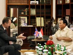 PM inggris Rishi sunak ucapkan selamat ke prabowo