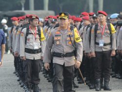 Polres Metro Jakarta PusatGelar Apel Pasukan Pengamanan TPS