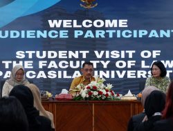 Kepala Biro Umum Kejaksaan Agung Yudi Indra Gunawan Menerima Audiensi Mahasiswa Universitas Pancasila