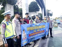 Hari ke 3 OperasiKeselamatan Jaya 2024Polda Metro Jaya TerusLakukan Sosialisasi