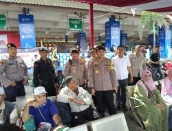 Maksimalkan Pengamanan Jelang Lebaran, Dir Pam Obvit PMJ Cek Posyan Terbus Kp. Rambutan