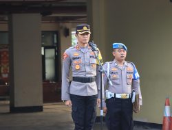 Peringati Hari Kesadaran Nasional, Polrestro Bekasi Kota Laksanakan Upacara
