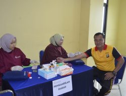 Polres Metro Bekasi Kota menggelar Medical Check Up Satwil Polres Metro Bekasi Kota