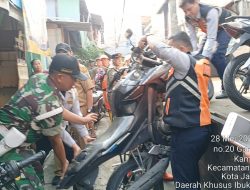 3 Pilar Tertibkan Parkir Liar Di Johar Baru