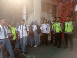 Polsek Cempaka Putih Laksanakan Patroli Dan Himbaun Ke Sekolah