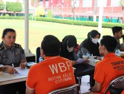 Monitoring dan Evaluasi Pelaksanaan Bantuan Hukum di Rutan Cipinang, Kanwil Kemenkumham DKI Jakarta Pastikan Prosesnya Sesuai Prosedu