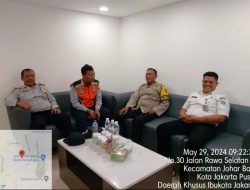 Aiptu. Sunarto Kunjungi GOR Johar Baru