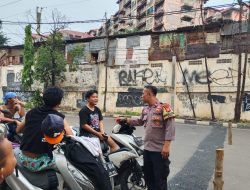 Aipda Heri Murgianta Himbau Kepada Anak Bermain Bola