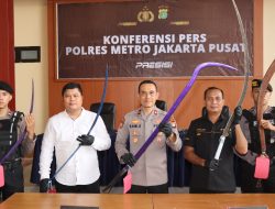 Gencarkan Patroli Tim Presisi Samapta Polres Metro Jakarta Pusat Ringkus Gengster Yang Hendak Tawuran