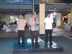 Jaga Kamtibmas Jelang Pilkada 2024 Polres Metro Bekasi Kota Gelar Patroli Skala Besar di Wilayah Kota bekasi