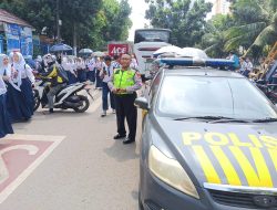 Polsek Cempaka Giatkan Patroli Ke Sekolah Sekolah