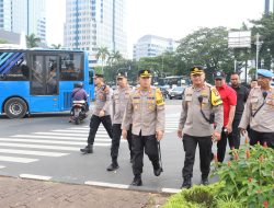 1.597 Personil Polri, Siap Amankan Aksi Bela Palestina di Patung Kuda