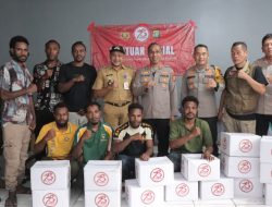 Kapolres Metro Jakarta Timur Berikan Bantuan Sosial Kepada Mahasiswa Papua Dalam Rangka HUT Bhayangkara ke-78