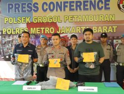 Polsek Grogol PetamburanAmankan Pelaku Penyebab Kebakaran Yang Hanguskan Empat Bangunan