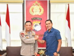 Temui Kapolda Maluku,Kabinda Sampaikan Perintah Presiden