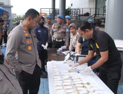 Tes Urine Mendadak di Polres Metro Jakarta Barat, 119 Personel Diperiksa