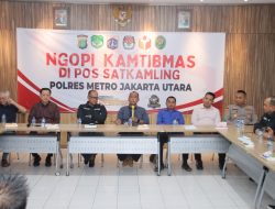 Ngopi Kamtibmas di AncolKapolres Jakarta Utara:Mari Perkuat Keluarga
