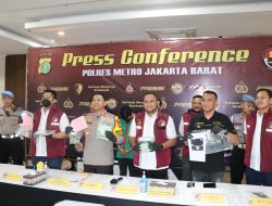 Joint Investigation Polres Jakbar dan Polres Pelabuhan Tanjung Priok Amankan Sabu Kualitas Bagus Seberat 11,3 Kg