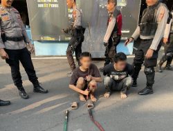 Kembali 5 (Lima) Remaja Diamankan Tim TP3 Polres Metro Jakarta Timur bawa sajam