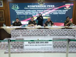 Jaksa Agung Ungkap Penyitaan Rp450 Miliar dalam Kasus PT Duta Palma Group