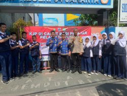 Polsek Metro Tamansari Pasang Spanduk, Tegaskan Bahaya Tawuran bagi Pelajar