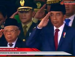 Puncak Kemeriahan Hut TNI ke -79 Di silang Monas 5 Oktober 2024