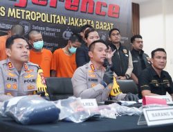 Polres Metro Jakarta Barat Tangkap Komplotan Begal Bermotif Narkoba di Kebon Jeruk
