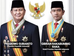 Sah Presiden Prabowo Subianto dan Wakil Presiden Gibran Rakabuming Raka Memimpin indonesia