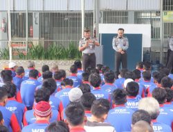 Pertemuan Perdana dengan warga binaan, Kalapas Sukabumi Beri Pesan Penting