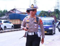 Satlantas Polres Sukabumi Siaga, Meski Lalin Arus Mudik Terpantau Lancar