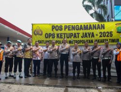 Wakapolres Metro Jakarta Timur cek Pospam H. Naman Duren Sawit, Tinjau Arus Mudik