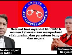 Ketua Umum LSM KAKI dan Sekjen Sampaikan Ucapan Selamat Idul Fitri 1446 H