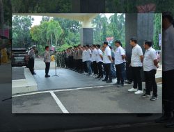 Kapolres Metro Bekasi Perintahkan Kabag Ops Pimpin Apel Patroli Preventif Dalam Rangka Ops Berantas Jaya 2025