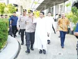 Kapolres Metro Jakarta Utara Tinjau Ibadah Kenaikan Isa Almasih di Gereja Kim Tae-gon