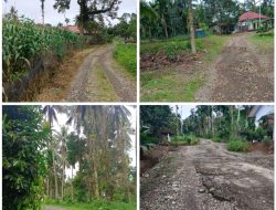 Jalan Rusak Parah di Durian Tuga Lambeh, Warga Berharap Bupati Terpilih Jhon Kennedy Azis Segera Turun Tangan