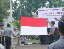Kalapas Cibinong Gelorakan Semangat Kebangsaan Pada Upacara Hari Lahir Pancasila