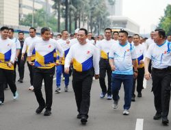 Kapolri Hadiri CFD Hari Bhayangkara ‘Polri untuk Masyarakat’, Disambut Antusias Warga