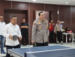 Sinergi dan Semangat Bhayangkara: Polres Pelabuhan Tanjung Priok Gelar Lomba Tenis Meja HUT ke-79”