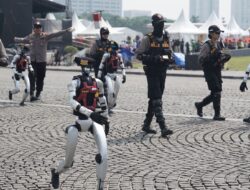 Robot Humanoid dan K9: Mimpi Inovasi Teknologi Polri dalam Syukuran Hari Bhayangkara ke-79
