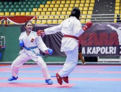 SRIKANDI BRIMOB WAKILI POLDA METRO JAYA, RAIH MEDALI PERAK DI KEJUARAAN KARATE PIALA KAPOLRI TAHUN 2025