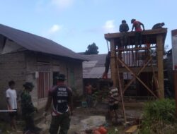 Sumur Bor dan Tower Air Bersih Kamanglale Hampir Rampung, Satgas TMMD 125 Kodim 1506/Namlea Dibantu Masyarakat