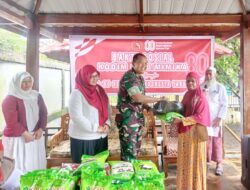Sambut HUT RI Ke-80 Tahun 2025, Kodim 1710/Mimika Gelar Bakti Sosial Bagi Sembako Kepada Kaum Dhuafa Dan Mualaf