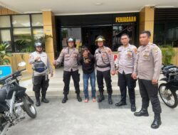 Respon Cepat Aduan Warga, Unit Patroli Johar Baru Tangkap Pria Bersenjata Tajam