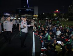 Ojol di Jatim Bersama Polri dan TNI Doa Bersama untuk Affan, Komitmen Kondusif