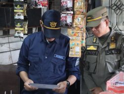 Polres Karimun Tertibkan Penjualan Miras dan Rokok Ilegal di Telaga Tujuh
