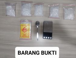 POLDA METRO JAYA MENGUNGKAP PEREDARAN NARKOTIKA SABU 476 GRAM, ETOMIDATE DAN HAPPY WATER DI CAKUNG