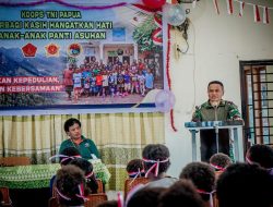 Koops TNI Papua Berbagi Kasih di Panti Asuhan Santa Susana Mimika