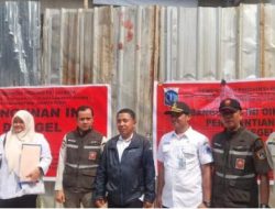 Bangunan Kos 4 Lantai di Paseban Jakarta Pusat di Segel Tak Miliki Izin